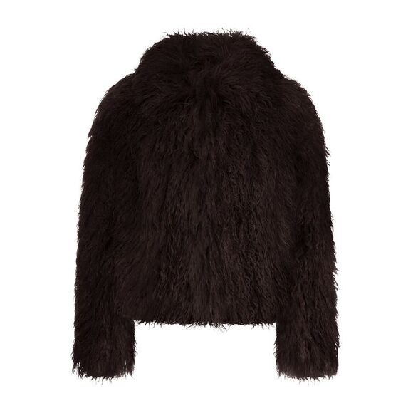 TAGLIATORE Jackets & Blazers - Tagliatore Women Short Curly Sheepskin Jacket